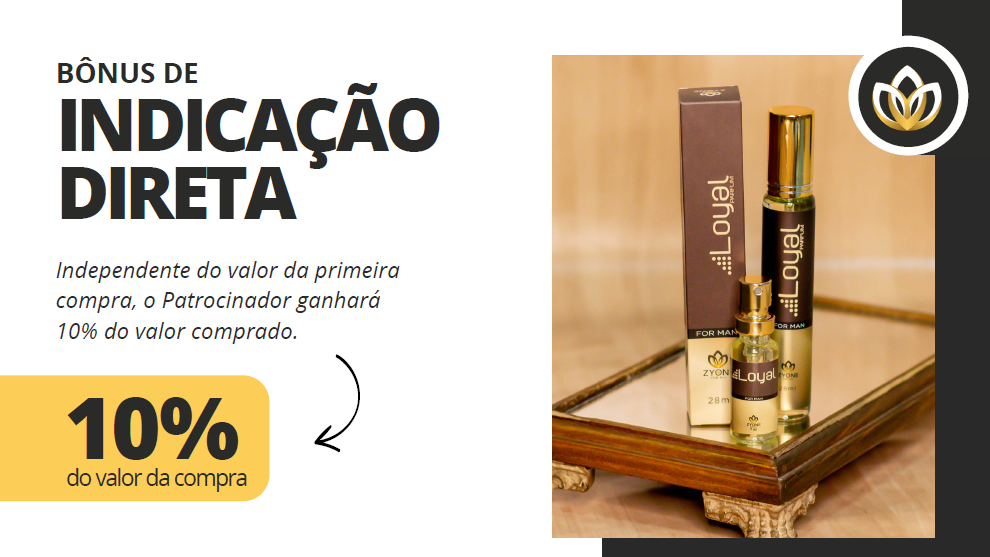 bonus de indicação direta Zyone